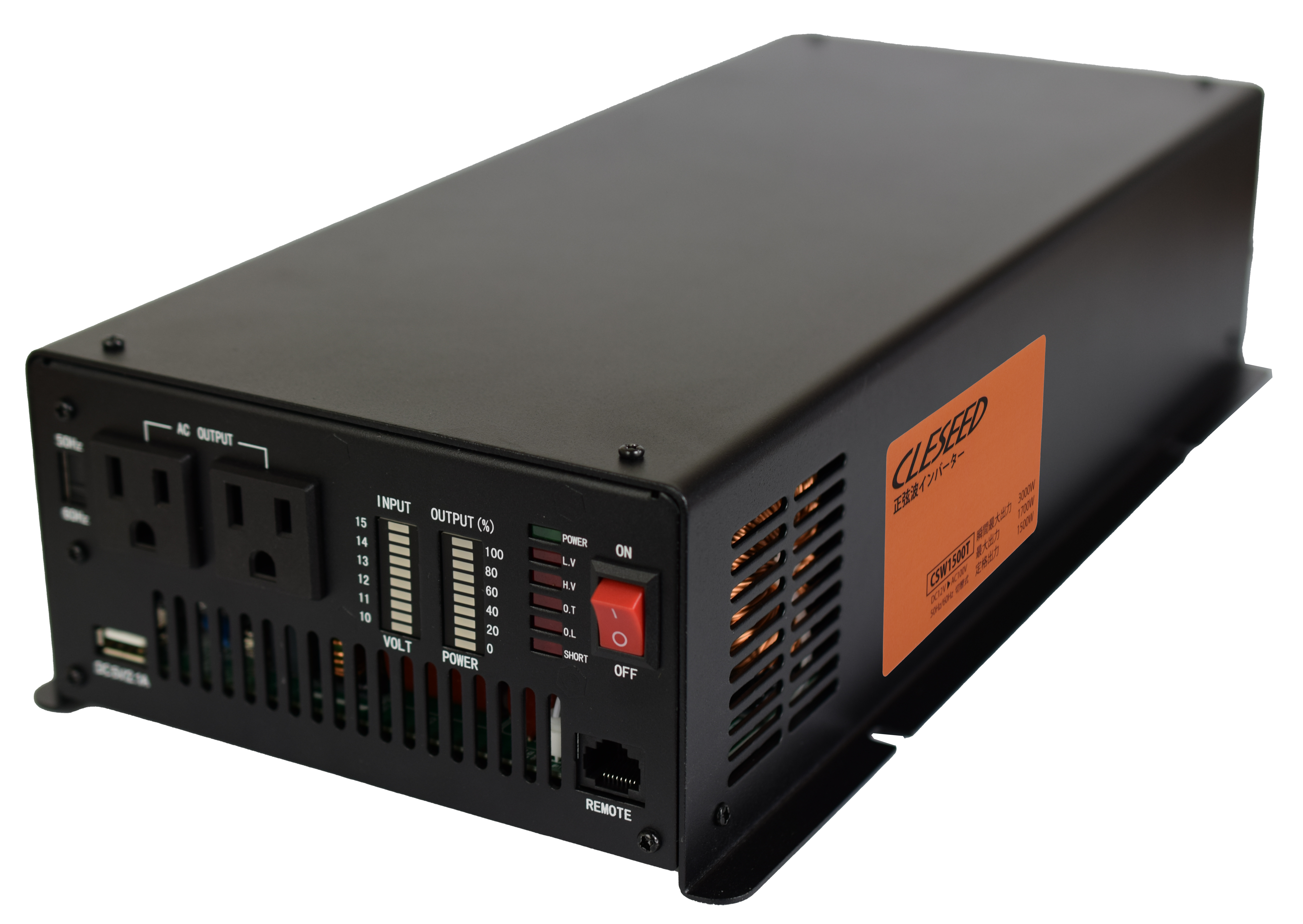 1500W 正弦波インバーター CSW1500T – クレジード 1500W 正弦波インバーター CSW1500T – クレジード