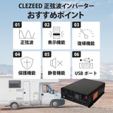 2500W 正弦波インバーター CSW2500TR