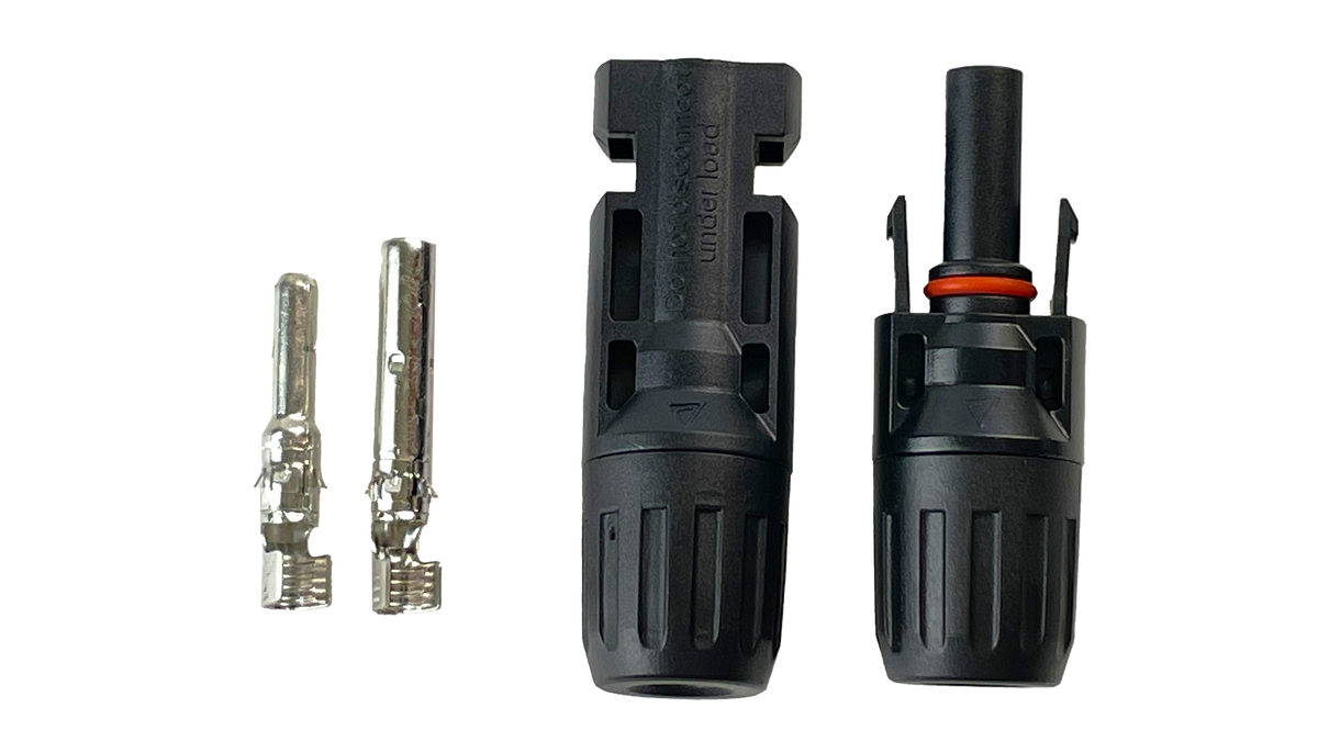 ソーラーパネル 接続ケーブル用 MC4コネクター コネクター (オス・メス