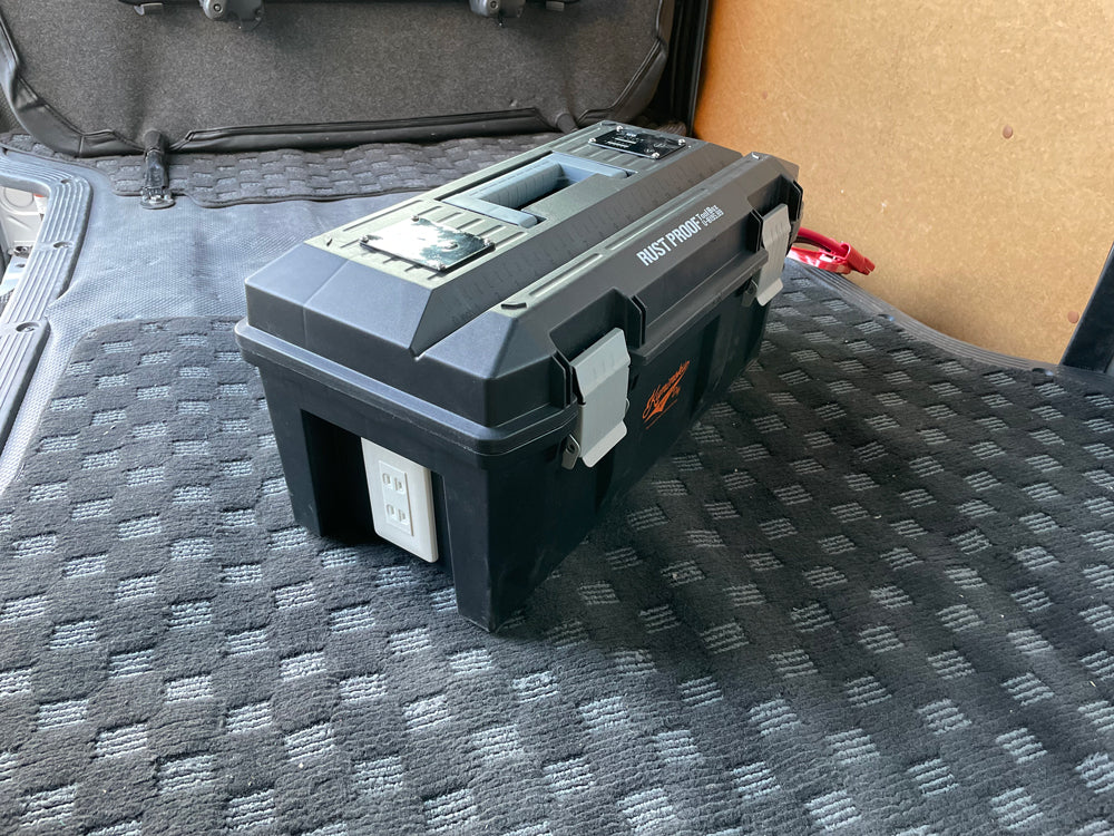 ソーラー入力電源BOXセット CZ100A15   サブバッテリー電源システムセット