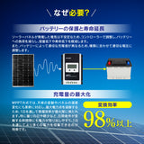 ソーラーチャージコントローラー MPPT20A