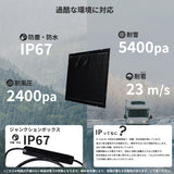 100W ベンダブルソーラーパネル N100WSFL