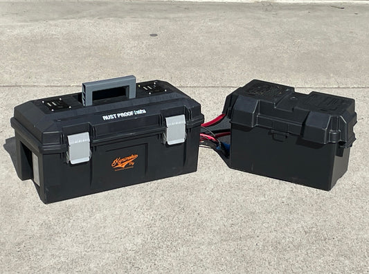 ソーラー入力電源BOXセット CZ100A15   サブバッテリー電源システムセット